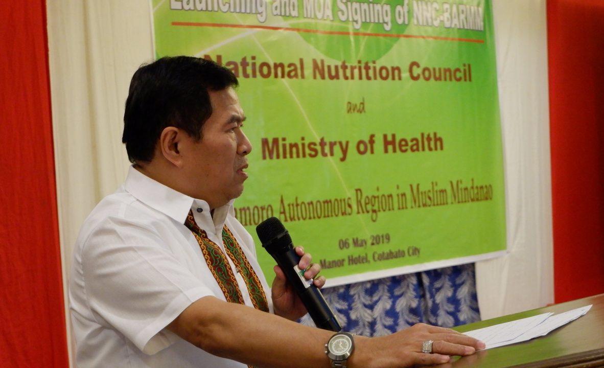 BARMM launches national nutrition council A