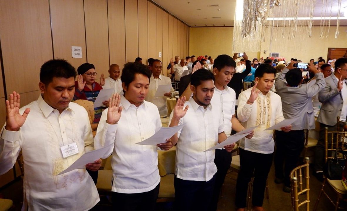 Oath taking of BARMM newly elected local chief executives 2