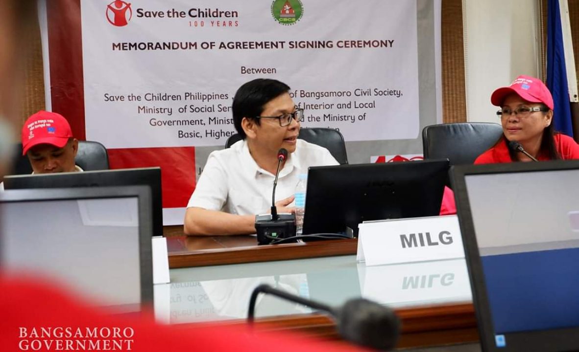 BARMM inks agreement with Save the Children Phili 2